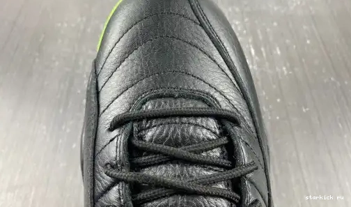 DOF FLIGHT AJ12 BLACK GREEN Jordan 12 0422